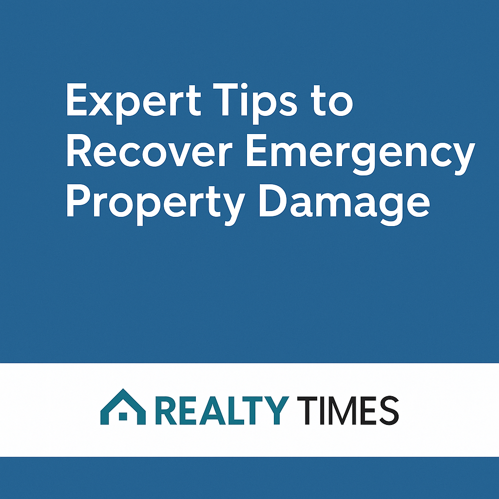 Property damage restoration expert tips featured on Realty Times